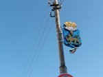Новые консоли в виде псковского герба устанавливают в Пскове