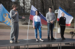 Псковичи приняли участие в зарядке с олимпийскими чемпионами