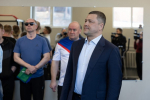 Михаил Ведерников и Александр Карелин пообщались с активистами Школы единоборств в Пскове