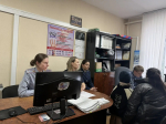 Представители юридической клиники Псковского филиала Университета провели выездное консультирование