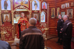 Клирик Гдовского благочиния совершил Божественную Литургию в исправительной колонии №4