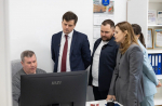 Творческие пространства Псковского дома молодёжи осмотрел замглавы Росмолодёжи Денис Аширов