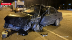 Два человека пострадали в результате столкновения легковушек в Псковской области