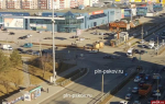 Столкновение двух автомашин произошло в Пскове на перекрестке Юбилейной и Коммунальной