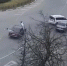 На площади Победы в Пскове произошло ДТП на съезде с кругового движения. ВИДЕО - Pln-Pskov.Ru