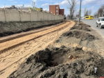 Движение по полосам организуют на улице Леона Поземского в Пскове