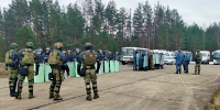 Курсанты Псковского филиала университета отработали навыки пресечения массовых беспорядков - ПЮИ ФСИН России