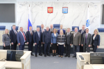 Региональным опытом преобразования районов в округа поделился с законодателями Северо-Запада Алексей Севастьянов
