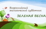 О проведении экологического субботника "Зеленая весна" в 2026 году                      