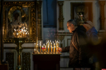 В Троицком соборе Пскова в праздник Благовещения выпустили голубей. ФОТО