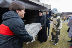 В Троицком соборе Пскова в праздник Благовещения выпустили голубей. ФОТО