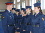 В Псковском филиале Университета ФСИН России состоялся строевой смотр личного состава в связи с переходом на летнюю форму одежды