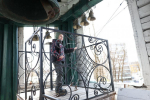 Мастер-класс по пасхальному звону прошел в Пскове