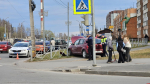 ДТП случилось на перекрёстке улиц Рокоссовского и Коммунальной в Пскове