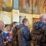 В преддверии великого праздника Пасхи личный состав псковского управления принял участие в молебне - Росгвардия
