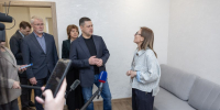 Губернатор посетил новые квартиры сопровождаемого проживания в Пскове - Губернатор Псковской области