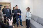 Губернатор посетил новые квартиры сопровождаемого проживания в Пскове