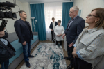 Губернатор посетил новые квартиры сопровождаемого проживания в Пскове