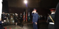 В преддверии Дня памяти жертв геноцида советского народа офицеры Следственного комитета России почтили память погибших на Поклонной горе - Следственный комитет