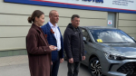В Псковской области еще один ветеран СВО получил автомобиль с ручным управлением