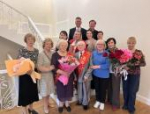Автор гимна Пскова Николай Мишуков и его супруга Лилия отметили 70-летие совместной жизни
