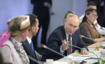 О традиционной гастрономической культуре Президенту рассказала представительница народа сето
