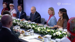 О традиционной гастрономической культуре Президенту рассказала представительница народа сето