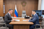 Дмитрий Патрушев и псковский губернатор обсудили развитие сельского хозяйства и вопросы экологии