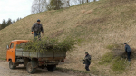 Благоустроительные работы в пушкиногорском городище Велье