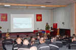 «Немая, но громкая история войны»: комиссар поискового отряда «Застава» встретился с осужденными ИК-4 в преддверии Дня Победы