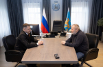Михаил Ведерников и Михаил Козьминых обсудили актуальные вопросы в сфере природопользования и экологическое воспитание школьников