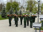 В Острове в День Победы прошли торжественные митинги у воинских мемориалов