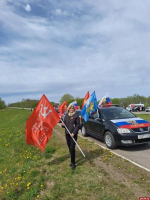 Память, подвиг, связь поколений: в Псковском округе прошел праздничный автопробег в честь Дня Победы. ВИДЕО