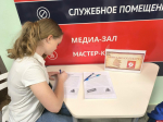 На праздничные мероприятия в библиотеках Пскова читатели пели хором песни военных лет и писали письма солдатам