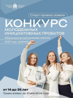Конкурс молодежных инициативных проектов стартовал в Псковской области