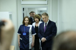 Михаил Мурашко ознакомился с работой Псковской городской поликлиники