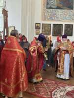 В храме святых благоверных князей Бориса и Глеба поселка Вышгородок отметили престольный праздник