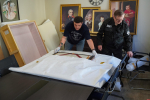Картина из собрания Псковского музея представлена на выставке в Москве