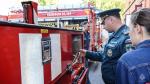 Во всех пожарно-спасательных частях города Пскова прошли строевые смотры