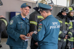 Во всех пожарно-спасательных частях города Пскова прошли строевые смотры