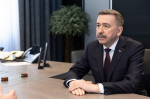 Губернатор Михаил Ведерников провел встречу с председателем Федерации независимых профсоюзов России Сергеем Черногаевым