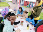 День соседей отпраздновали на улице Загородной в Хотицах, несмотря на плохую погоду