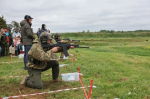 Михаил Ведерников пообщался со стрелками на разных рубежах Международных состязаний «Время героев»