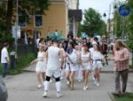Пушкинское шествие проходит по улицам Пскова