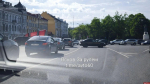 ДТП с двумя легковыми автомобилями произошло на Октябрьской площади в городе Пскове