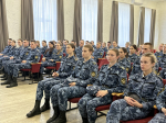 В преддверии Дня России курсанты Псковского филиала Университета ФСИН России приняли участие в лекции, посвященной Дню единства народов России