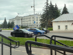В Пскове состоялся автопробег в честь Дня России