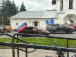 В Пскове состоялся автопробег в честь Дня России