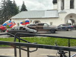В Пскове состоялся автопробег в честь Дня России