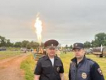 Полиция обеспечивает безопасность на чемпионате по воздухоплаванию в Великих Луках